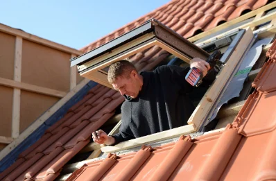 Pose de fenêtres de toit Velux à Lorentzen